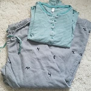 GAP Body pajama set